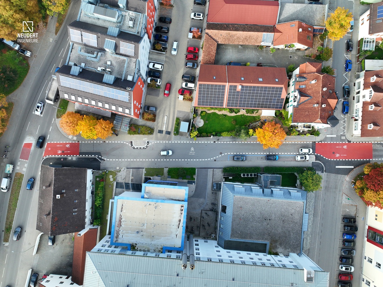 Fertigstellung der Fahrradstraße Johann-Baur-Straße in Weilheim